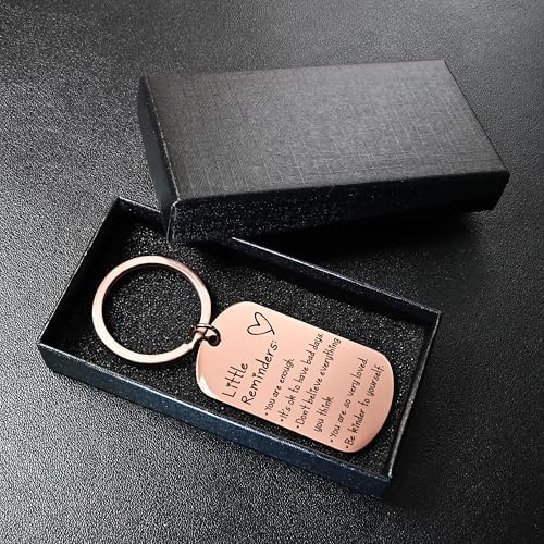 OUMILAN Little Reminders Keychain for Women Men - Image 6
