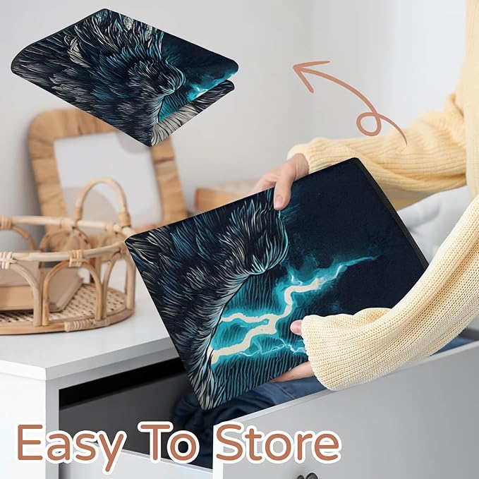 Half Round Door Mat Eagle Non Slip Bath Mats Absorbent Front Porch Rugs Shower Mat for Living Room Bedroom Kitchen Bathroom Floor Home Decor