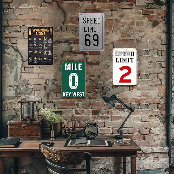 Cool Things For Your Room Posters For Men Cool Stuff For Teen Boys Wall Decor For Bedroom Men Funny Poster For Guys Street Signs For Bedroom Dorm Room Decor Speed Limit 69 Sign 8x12 Inch