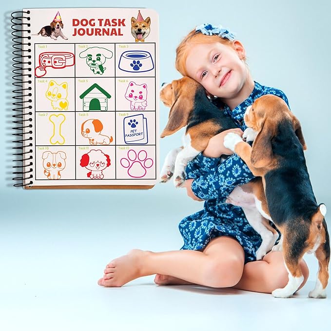 36PCS Dog Party Favors - 24PCS Temporary Tattoos & 12PCS Stamps - Ideal Pet Lover Themed Birthday Card Decorations Supplies Goodie Bag Cute Rewards for Boys Girls Classroom Gifts Baby Shower