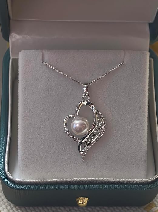 Mothers Day Gifts for Mom -Grandma Mom from Daughter Son, Gifts for Wife Nana Mother Birthday-Christmas Day for Women Her Jewelry Gift, Pearl Necklaces