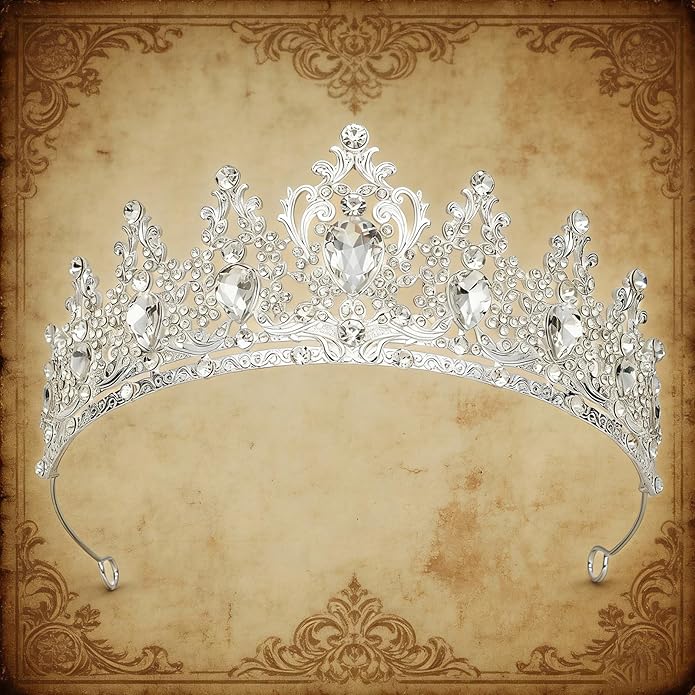 Tiaras Crown for Women, Queen Crown, Bridal for Tiaras Headband Wedding, Birthday Party Prom Princess Crystal Crowns Hair Accessories