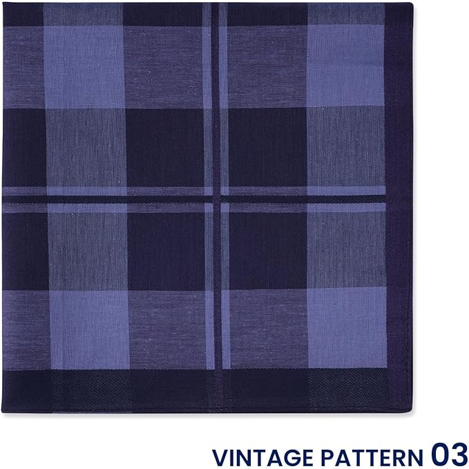 Selected Hanky 100% Cotton Handkerchiefs for Men