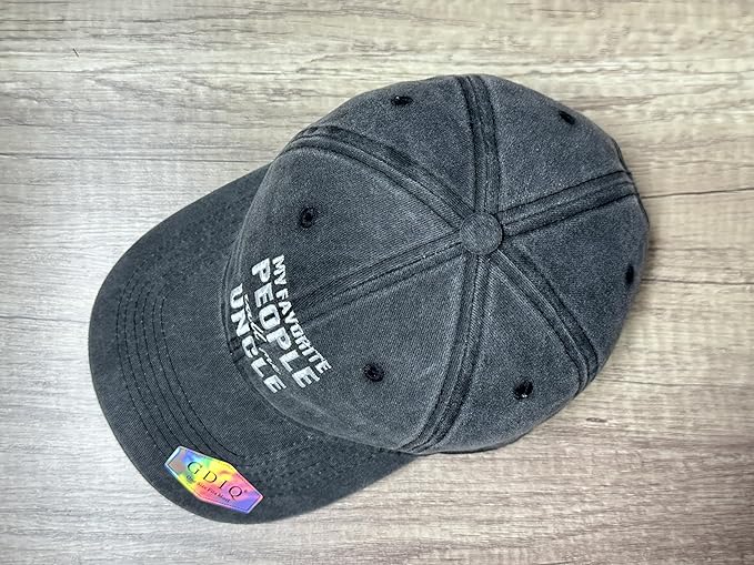 Adjustable Embroidery Baseball Hat for Men Women