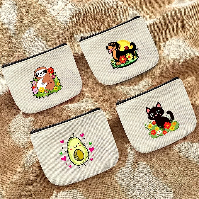 Avocado Coin Purse Pouch Bag Holder for Teens Girls Women Kids, Avocado Lovers Gifts Stuff Decor, Small Mini Purse Coin Card Key Headset Lipstick!