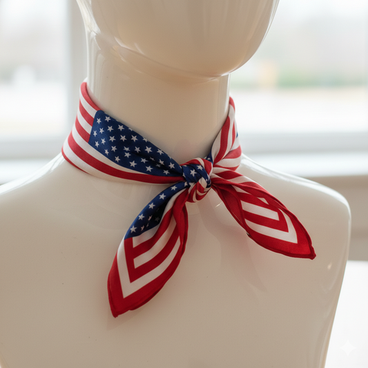 A Small but Meaningful Souvenir: Complete Your Style with a National Flag Scarf
