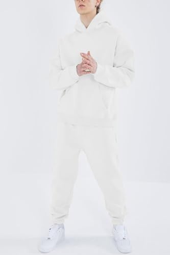 HHGKED Men's Sweatsuits 2 Piece Outfits Baggy Travel Vacation Fashion Clothes Casual Hoodie Jogging Track suits Sets - Image 4