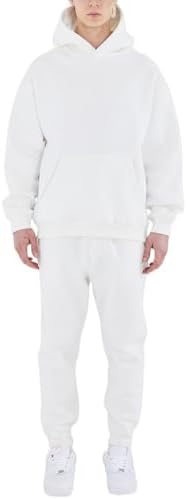 HHGKED Men's Sweatsuits 2 Piece Outfits Baggy Travel Vacation Fashion Clothes Casual Hoodie Jogging Track suits Sets by HHGKED