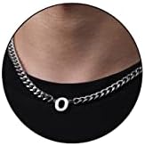 DuoDiner 18+2" Initial Necklace for Men Boys Gifts A-Z Cuban Link Chain by Duodiner