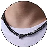 DuoDiner 18+2" Initial Necklace for Men Boys Gifts A-Z Cuban Link Chain by Duodiner
