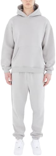 HHGKED Men's Sweatsuits 2 Piece Outfits Baggy Travel Vacation Fashion Clothes Casual Hoodie Jogging Track suits Sets by HHGKED