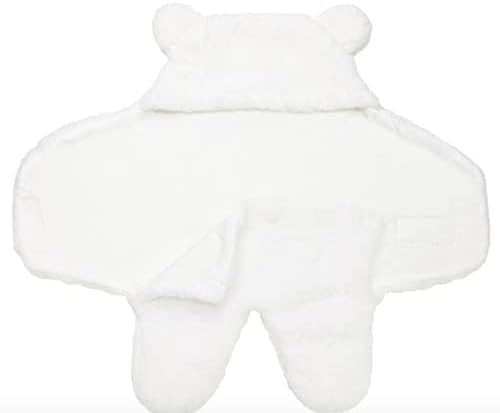 Nunibum Baby Swaddle Blanket Boys Girls Cute Cotton Plush Receiving Blanket Newborn Sleeping Wraps for 0-6 Months - Image 2