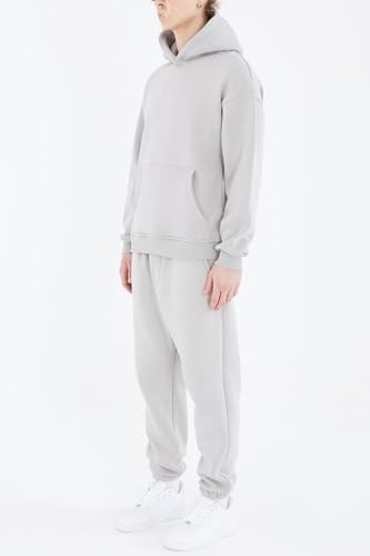 HHGKED Men's Sweatsuits 2 Piece Outfits Baggy Travel Vacation Fashion Clothes Casual Hoodie Jogging Track suits Sets - Image 2