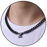 DuoDiner 18+2" Initial Necklace for Men Boys Gifts A-Z Cuban Link Chain by Duodiner