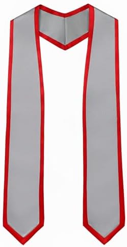 Unisex Adult Graduation Honor Stole Classic End With Trim 72" Long by Ftyfty