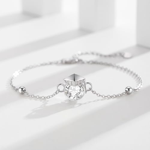 Palpitate Graduation Gifts for Her 2025 Graduation Bracelet Birthday Graduate Jewelry Gifts for Women - Image 2