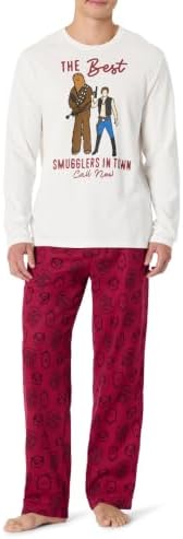 Amazon Essentials Disney | Marvel | Star Wars Men's Soft & Comfortable Flannel Pajama Sleep Sets by AmazonEssentials