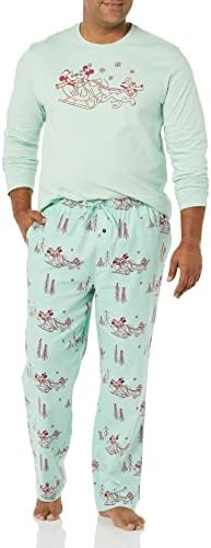 Amazon Essentials Disney | Marvel | Star Wars Men's Soft & Comfortable Flannel Pajama Sleep Sets by AmazonEssentials