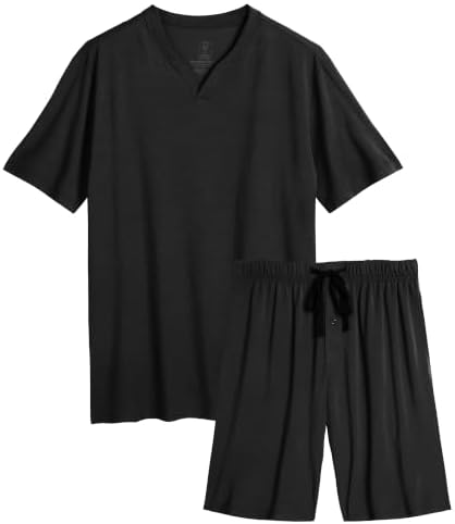 BAMBOO COOL Mens Pajama Set Lightweight Sleepwear Pjs by BAMBOOCOOL