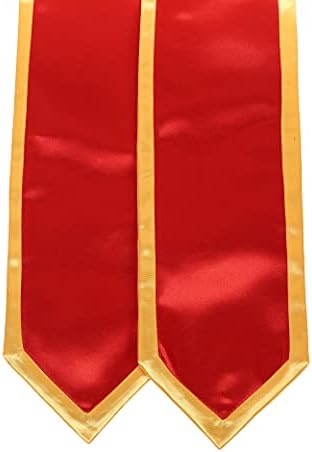 Unisex Adult Graduation Honor Stole Classic End With Trim 72" Long - Image 2