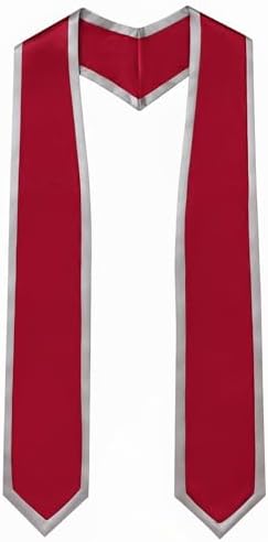 Unisex Adult Graduation Honor Stole Classic End With Trim 72" Long by Ftyfty