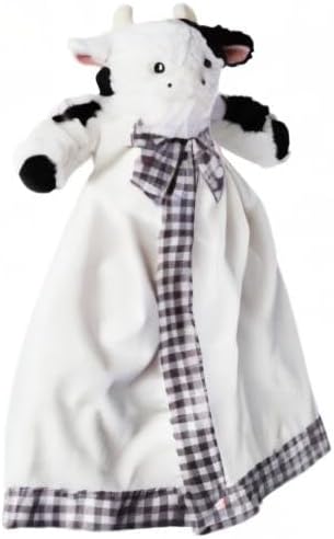 Bearington Lil' Gilly 18 in Cow Loveys for Babies - Security Blanket for Babies - Lovies Security Blanket with Stuffed Animal - Image 7