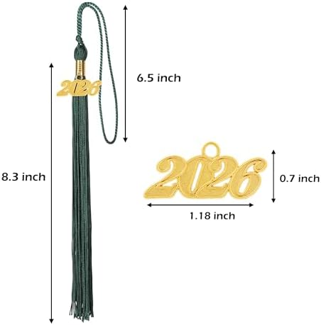 Unisex Matte Graduation Cap and Gown Tassel Package for High School and Bachelor - Image 5