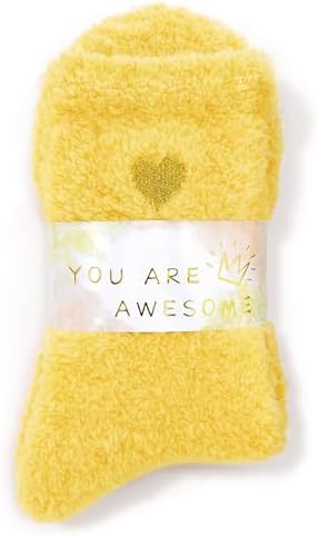 Coral Fleece Cloud Fuzzy Socks for Women Ultra-Soft Gifts for Women by AmericanTrends