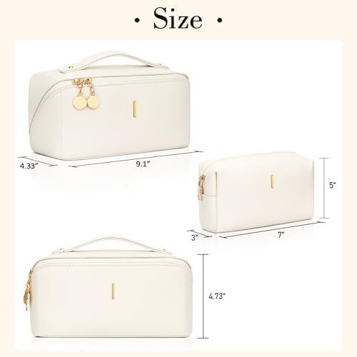 Initial Makeup Bag Personalized Gift for Women Teen Girls - Image 5