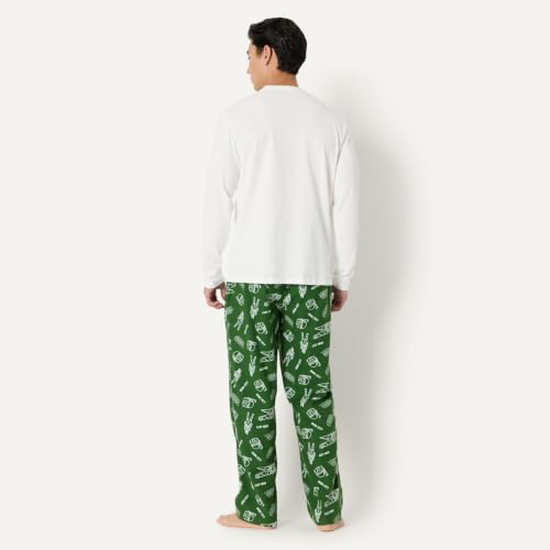 Amazon Essentials Disney | Marvel | Star Wars Men's Soft & Comfortable Flannel Pajama Sleep Sets - Image 3