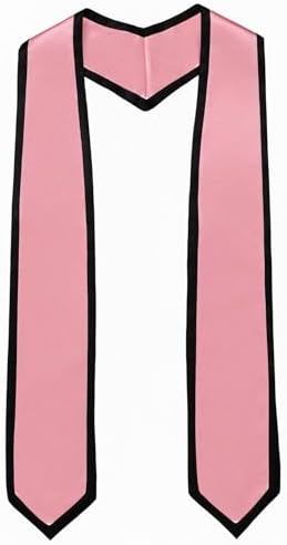 Unisex Adult Graduation Honor Stole Classic End With Trim 72" Long by Ftyfty