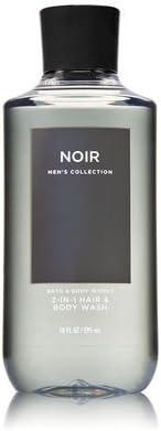 Bath and Body Works Noir Men's Collection 3 Piece Set Includes 3.7 oz Deodorizing Body Spray, 8 oz Ultra Shea Body Cream, 10 oz 2-IN-1 Hair & Body Wash - Image 4