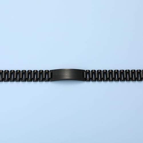 Bracelet Gifts for Men Husband Grandpa Son, Stainless Steel American Flag Watch Link Bracelet Unique Birthday Anniversary Jewelry Gifts - Image 3