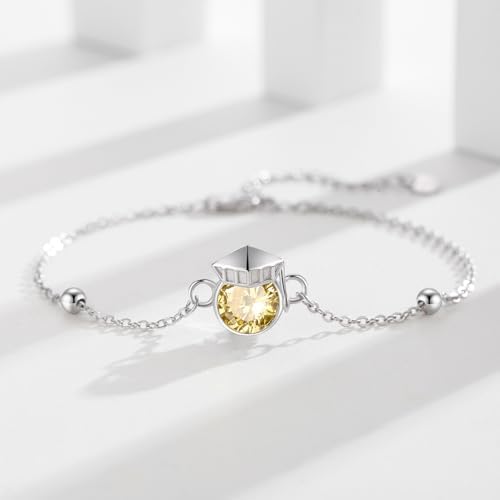 Palpitate Graduation Gifts for Her 2025 Graduation Bracelet Birthday Graduate Jewelry Gifts for Women - Image 2