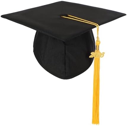 Unisex Matte Graduation Cap and Gown Tassel Package for High School and Bachelor - Image 4