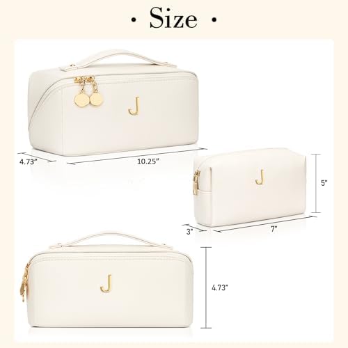 Initial Makeup Bag Personalized Gift for Women Teen Girls - Image 6