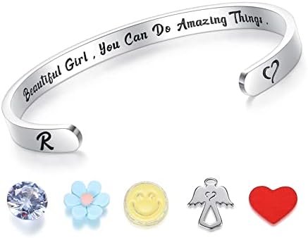 SAM & LORI Personal Bracelets for Teen Girls/Women - Meaningful Jewelry Gifts (Various Designs) for Best Friend/Daughter/Granddaughter/Niece/Sister/Mom/Aunt by SAMLORI