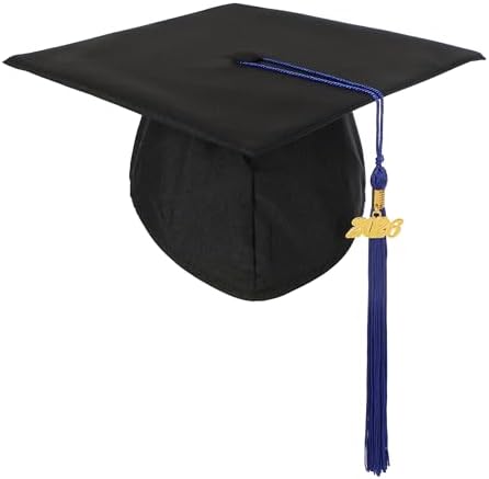Unisex Matte Graduation Cap and Gown Tassel Package for High School and Bachelor - Image 4