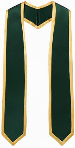 Unisex Adult Graduation Honor Stole Classic End With Trim 72" Long by Ftyfty