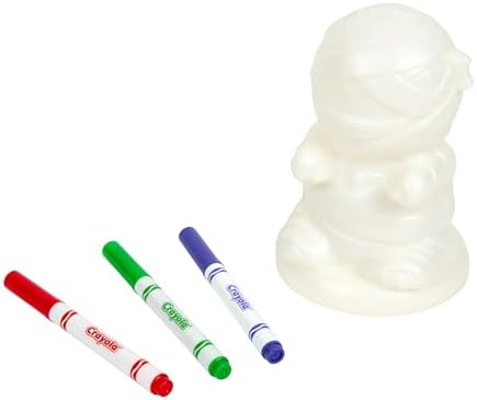 Crayola Light-Ups - Mummy, Reusable Halloween Craft Toy, Glow in The Dark Light Up Mummy, Cute Halloween Decor & Night Light, Gift for Kids, 5+ - Image 3