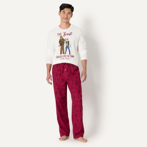 Amazon Essentials Disney | Marvel | Star Wars Men's Soft & Comfortable Flannel Pajama Sleep Sets - Image 5