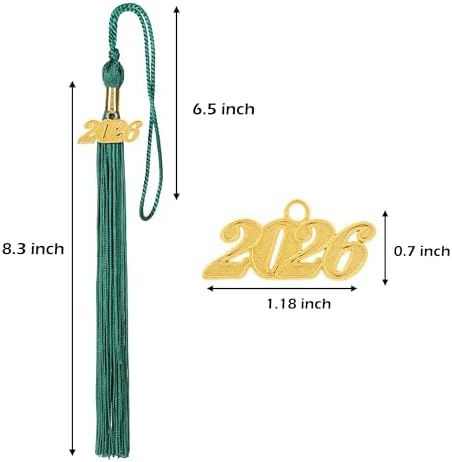 Unisex Matte Graduation Cap and Gown Tassel Package for High School and Bachelor - Image 5