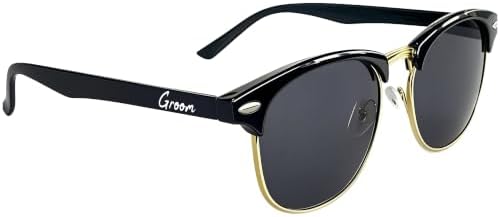 Groomsmen Sunglasses for Men - Wedding Sunglasses for Groomsman Proposal Gifts, Bachelor Party Favors by BachpartyGifts