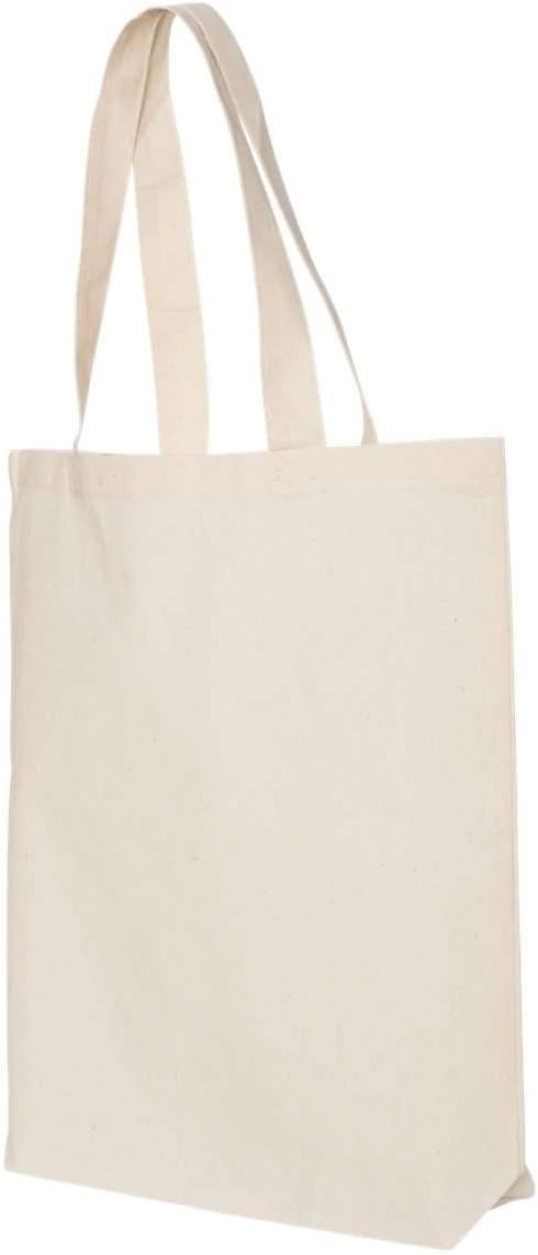shop4ever Personalized Custom Design Your Own Eco Cotton Tote Reusable Shopping Bag Customizable Gift