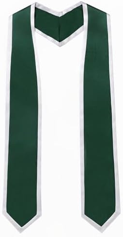 Unisex Adult Graduation Honor Stole Classic End With Trim 72" Long by Ftyfty