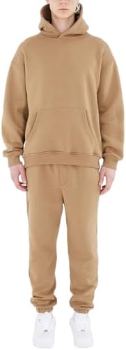 HHGKED Men's Sweatsuits 2 Piece Outfits Baggy Travel Vacation Fashion Clothes Casual Hoodie Jogging Track suits Sets by HHGKED