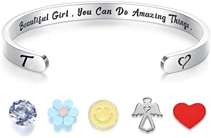 SAM & LORI Personal Bracelets for Teen Girls/Women - Meaningful Jewelry Gifts (Various Designs) for Best Friend/Daughter/Granddaughter/Niece/Sister/Mom/Aunt by SAMLORI