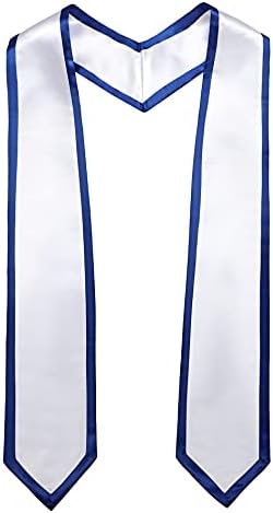Unisex Adult Graduation Honor Stole Classic End With Trim 72" Long by Ftyfty
