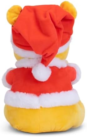 Northwest Character Hugger Pillow & Silk Touch Throw Blanket Set, 40" x 50", Winnie The Pooh Festive Friends - Image 4
