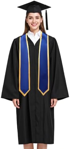 Unisex Adult Graduation Honor Stole Classic End With Trim 72" Long - Image 4